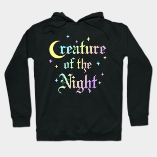 Creature of the Night Rainbow Hoodie